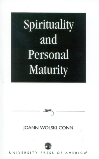 Spirituality and Personal Maturity, Paperback / softback Book