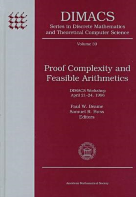 Proof Complexity and Feasible Arithmetics, Hardback Book