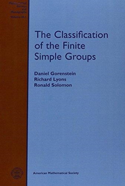 The Classification of the Finite Simple Groups, Paperback / softback Book