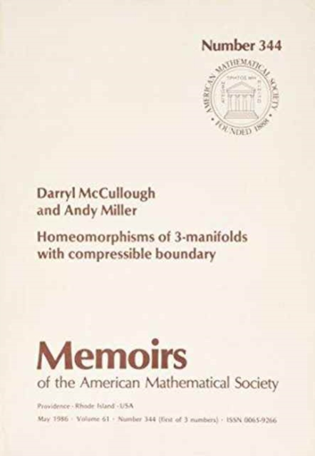 Homeomorphisms of 3-manifolds with Compressible Boundary, Paperback / softback Book