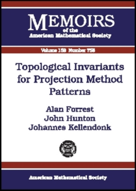 Topological Invariants for Projection Method Patterns, Paperback / softback Book