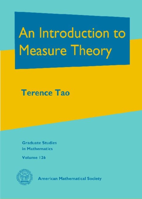An Introduction to Measure Theory, Hardback Book