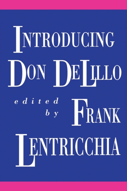 Introducing Don DeLillo, Paperback / softback Book