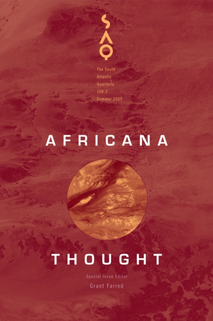 Africana Thought, Paperback / softback Book