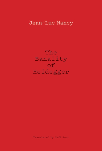 The Banality of Heidegger, PDF eBook