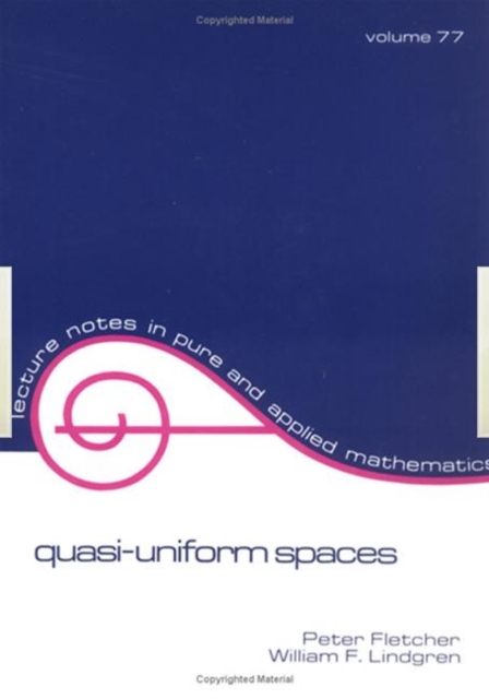 Quasi-Uniform Spaces, Paperback / softback Book