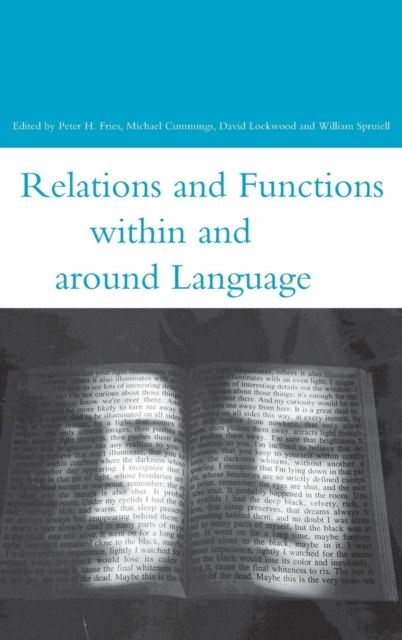 Relations and Functions within and around Language, Hardback Book