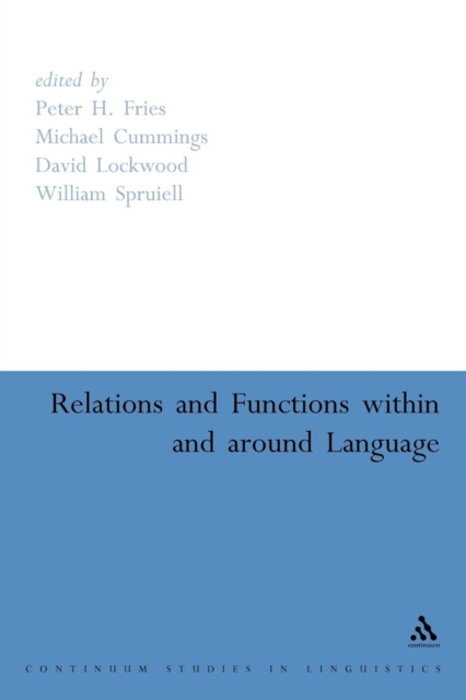 Relations and Functions within and around Language, Paperback / softback Book