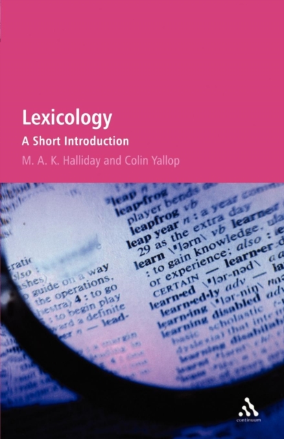 Lexicology : A Short Introduction, Paperback / softback Book
