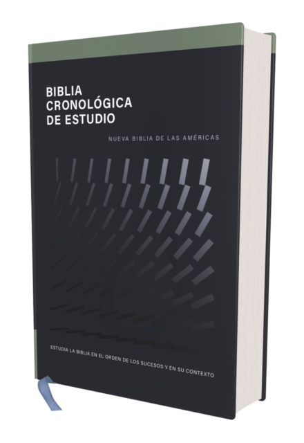 NBLA, Biblia Cronologica de Estudio, Tapa Dura, Interior a Cuatro Colores, Hardback Book