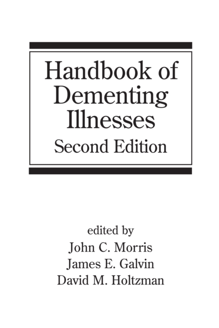 Handbook of Dementing Illnesses, PDF eBook