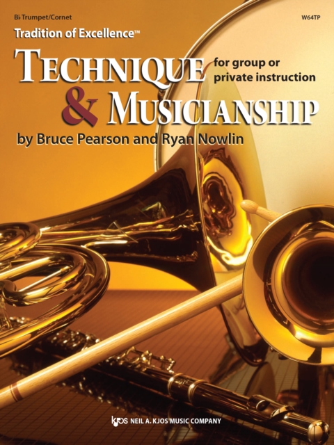 Tradition of Excellence: Technique & Musicianship (trumpet), Sheet music Book