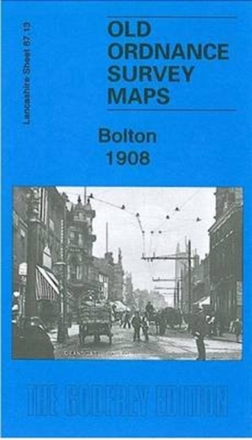 Bolton 1908 : Lancashire Sheet 87.13, Sheet map, folded Book