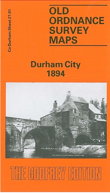 Durham City 1894 : Durham Sheet 27.01, Sheet map, folded Book