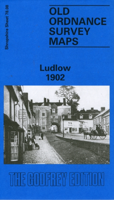 Ludlow 1901 : Shropshire Sheet 78.08, Sheet map, folded Book