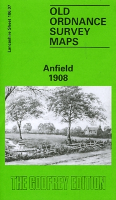 Anfield 1908 : Lancashire Sheet 106.07, Sheet map, folded Book