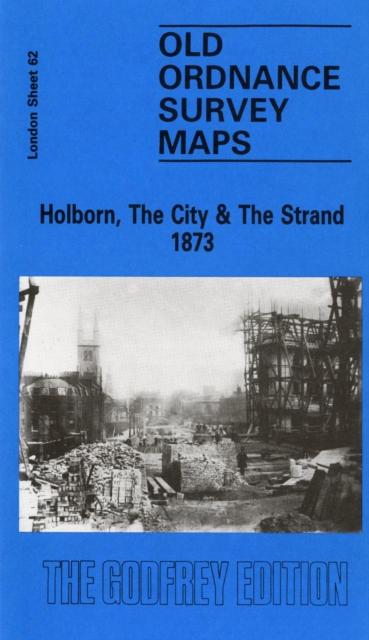 Holborn, the City and the Strand 1873 : London Sheet   062.1, Sheet map, folded Book