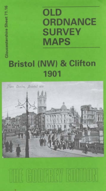 Bristol (NW) & Clifton 1901 : Gloucestershire Sheet 71.16, Sheet map, folded Book