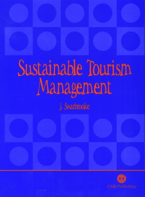 Sustainable Tourism Management, Paperback / softback Book