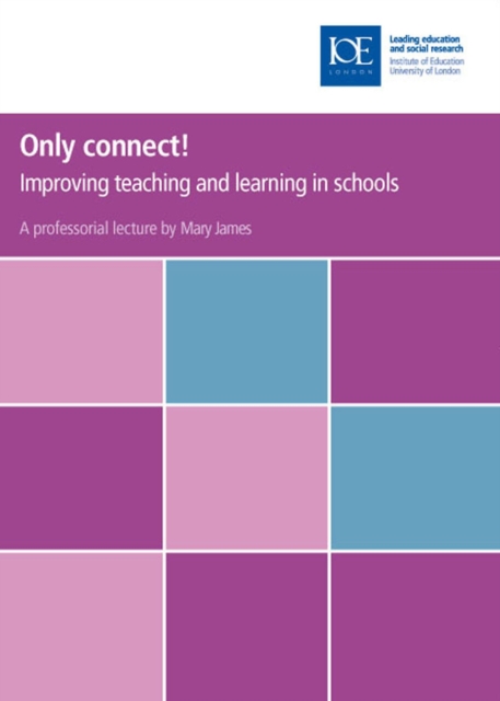 Only connect! : Improving teaching and learning in schools, PDF eBook