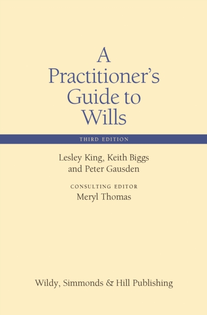 A Practitioner's Guide to Wills, Mixed media product Book
