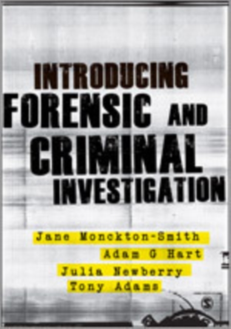 Introducing Forensic and Criminal Investigation, Hardback Book