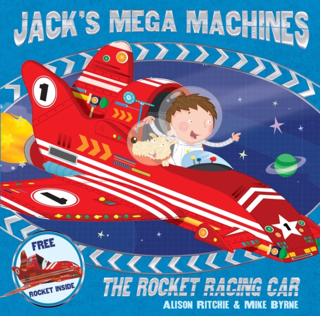 Jack's Mega Machines: The Rocket Racing Car, Paperback Book