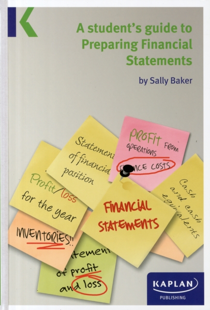 A Students Guide to Preparing Financial Statements, Paperback / softback Book