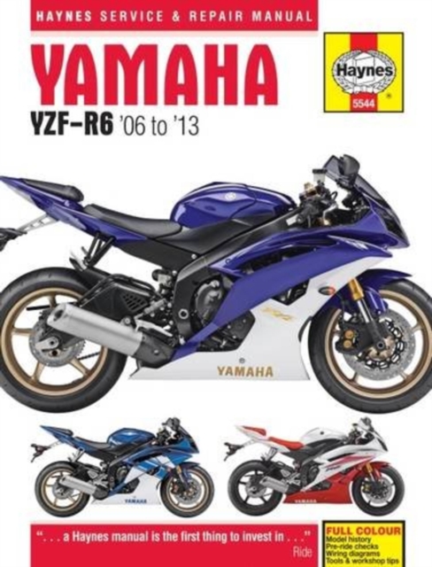 Yamaha YZF-R6 (06 - 13), Hardback Book