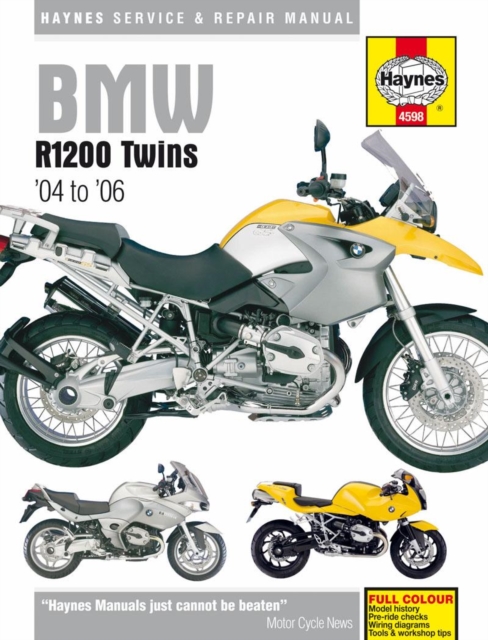 BMW R1200 Twins (04 - 09) Haynes Repair Manual, Paperback / softback Book