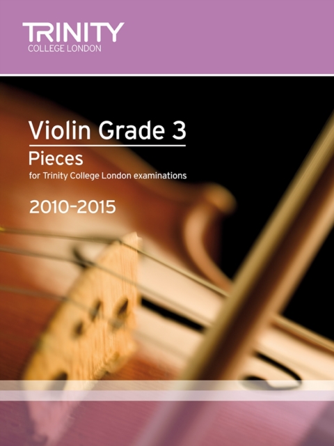 Violin Exam Pieces Grade 3 2010-2015 (score + Part), Sheet music Book