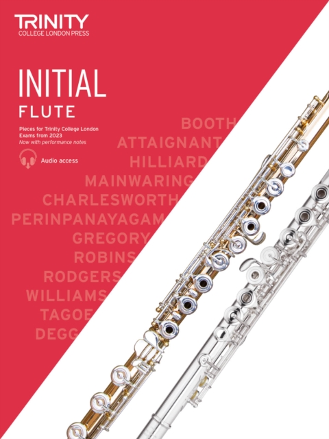 Trinity College London Flute Exam Pieces from 2023: Initial, Sheet music Book