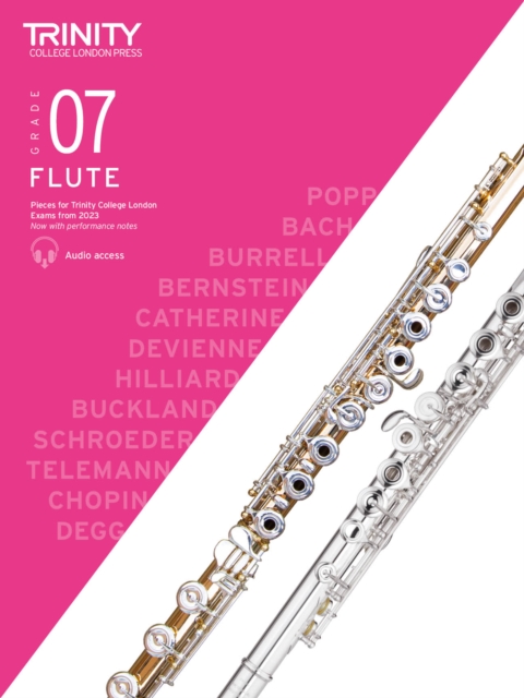 Trinity College London Flute Exam Pieces from 2023: Grade 7, Sheet music Book