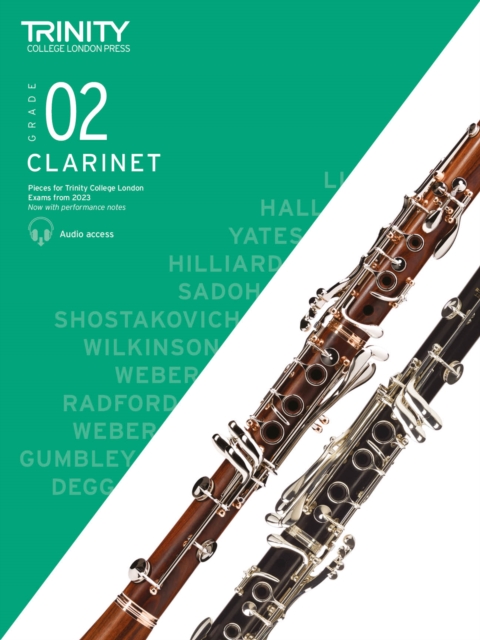 Trinity College London Clarinet Exam Pieces from 2023: Grade 2, Sheet music Book