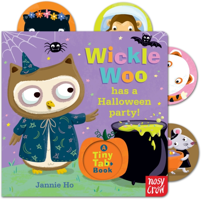 Tiny Tabs: Wickle Woo has a Halloween Party, Board book Book