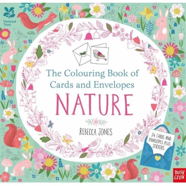 National Trust: The Colouring Book of Cards and Envelopes - Nature, Paperback / softback Book
