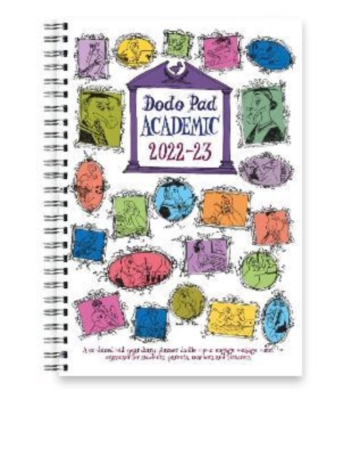 Dodo Pad Academic A5 Diary 2022-2023 - Mid Year / Academic Year Week to View Diary : A combined doodle-memo-message-engagement-calendar-organiser-planner for  students, parents, teachers & scholars, Diary Book