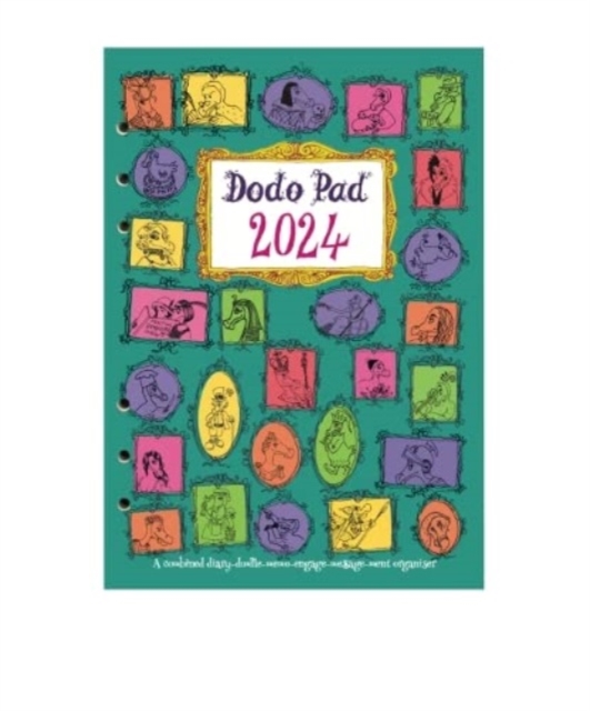 The Dodo Pad Filofax-Compatible 2024 A5 Refill Diary - Week to View Calendar Year : A loose leaf Diary-Organiser-Planner for up to 5 people/activities. UK made, Sustainable, Plastic Free, Diary Book