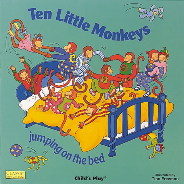 Ten Little Monkeys Jumping on the Bed, Paperback / softback Book