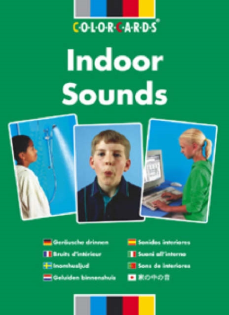 Listening Skills Indoor Sounds: Colorcards, Cards Book