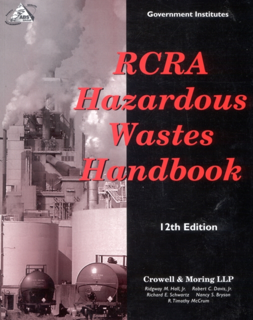 RCRA Hazardous Wastes Handbook, Paperback / softback Book