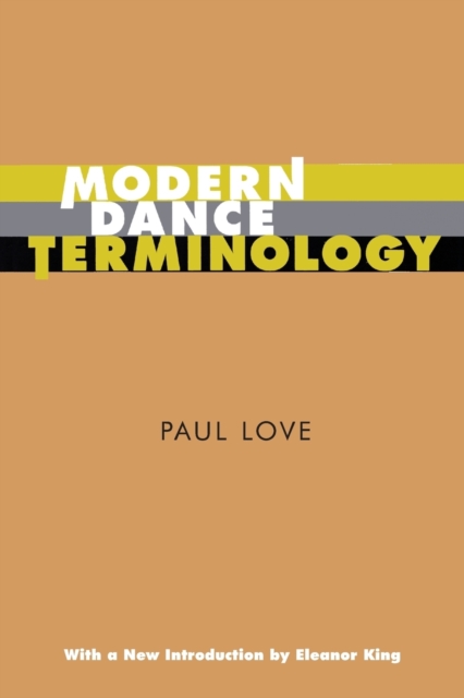 Modern Dance Terminology, Paperback / softback Book