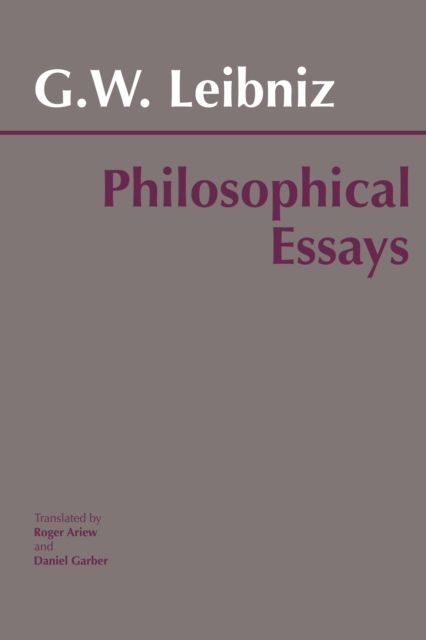Leibniz: Philosophical Essays, Paperback / softback Book