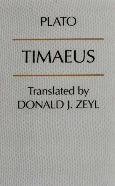 Timaeus, Hardback Book