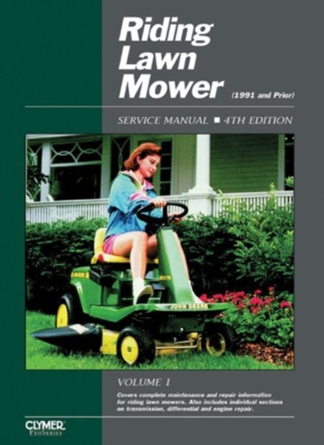 Riding Lawn Mower Service Manual, Paperback / softback Book