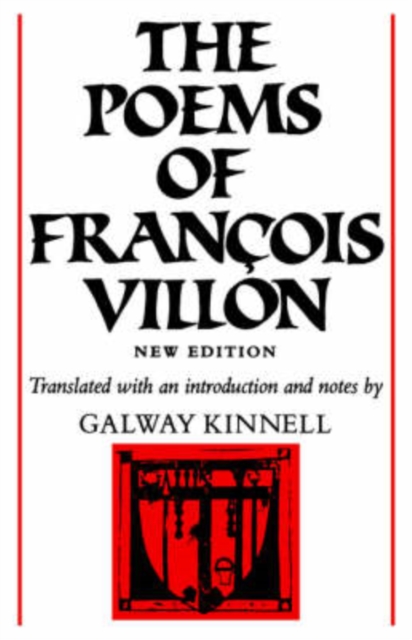 The Poems of Francois Villon, Paperback / softback Book