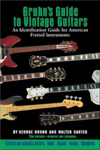 Gruhn's Guide to Vintage Guitars, Hardback Book