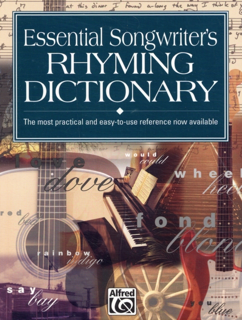 Essential Songwriter's Rhyming Dictionary, Book Book