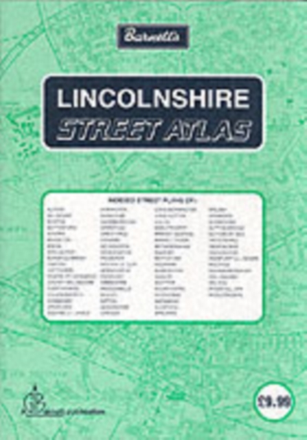 Lincolnshire Street Atlas, Sheet map, folded Book