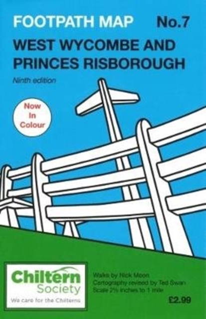 Footpath Map No. 7 West Wycombe and Princes Risborough : Ninth Edition, Paperback / softback Book